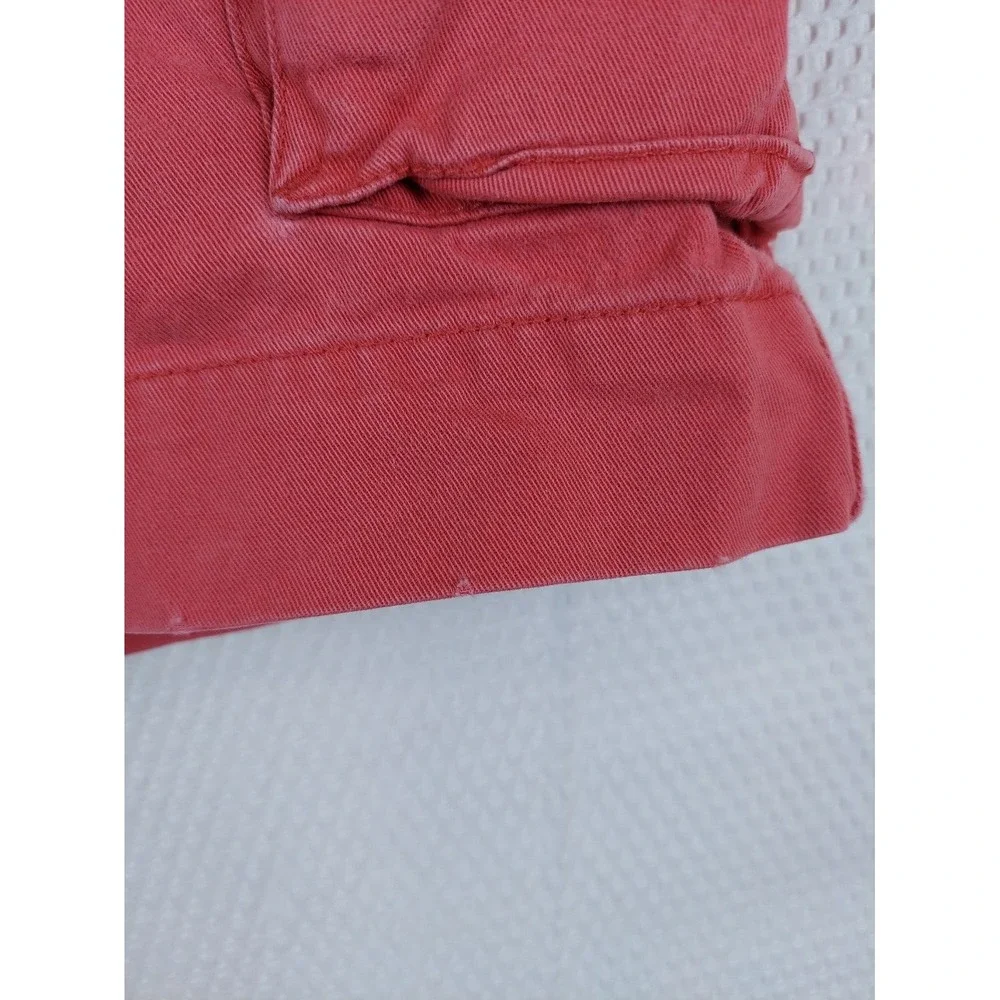 Vintage Polo Ralph Lauren Mens Cargo Shorts Pink Size‎ 35 (36x9) Chino Cotton